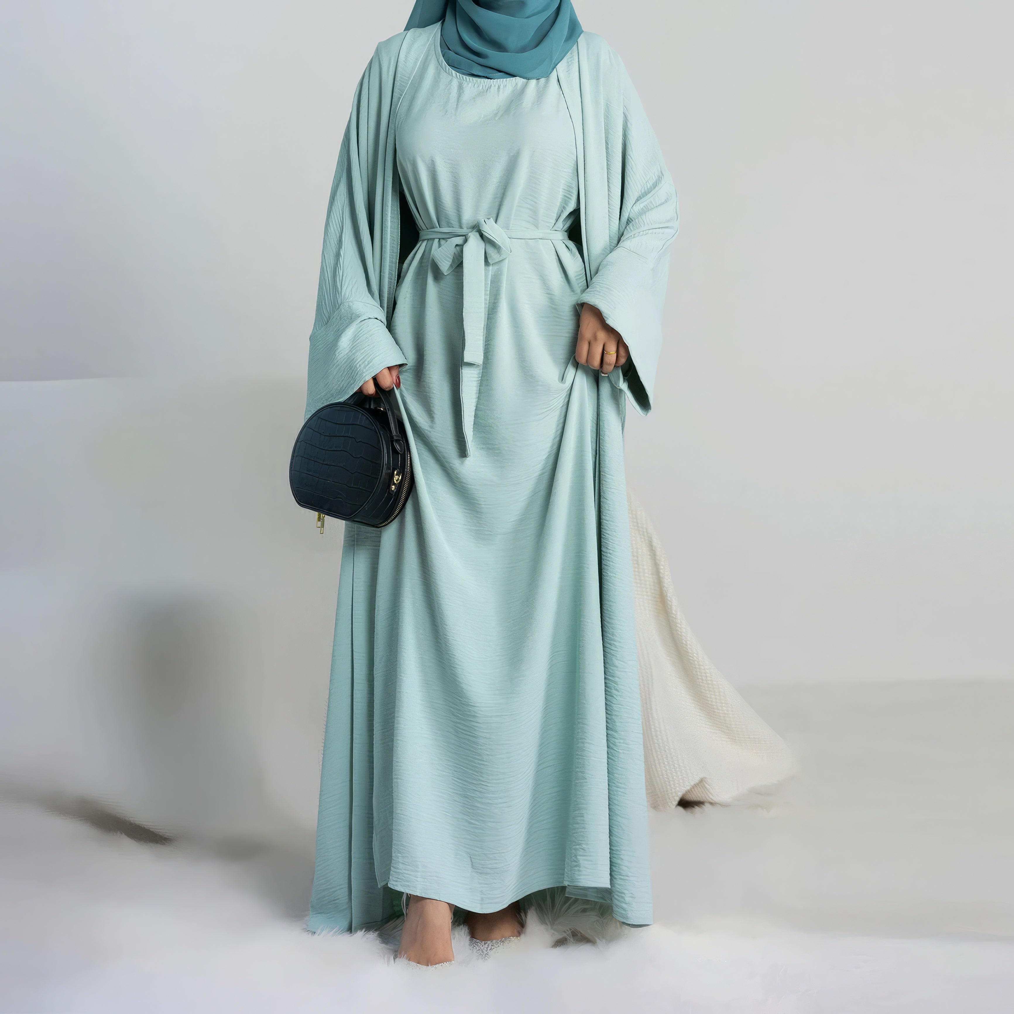 2 Stück Abaya Slip Ärmellos Hijab