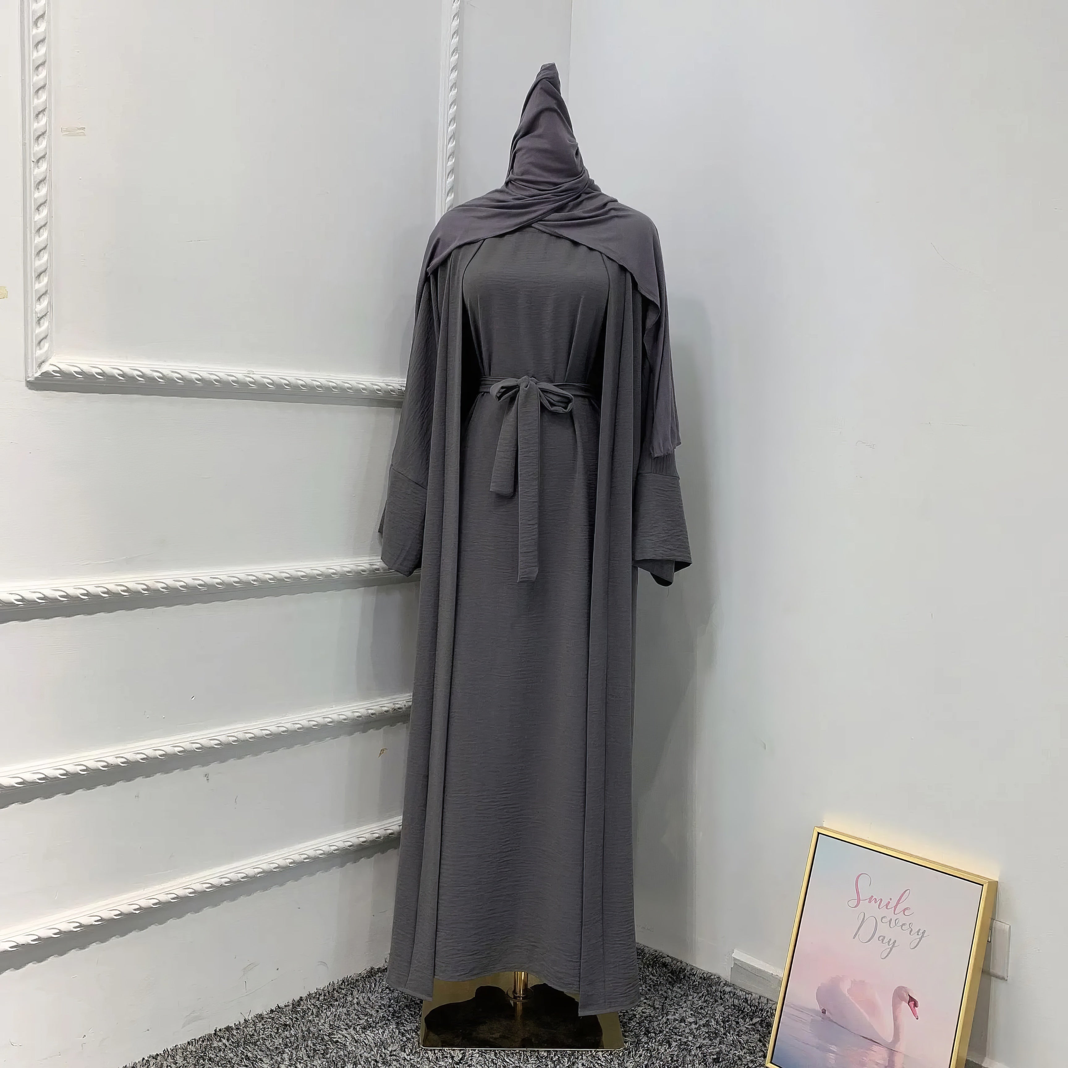 2 Stück Abaya Slip Ärmellos Hijab
