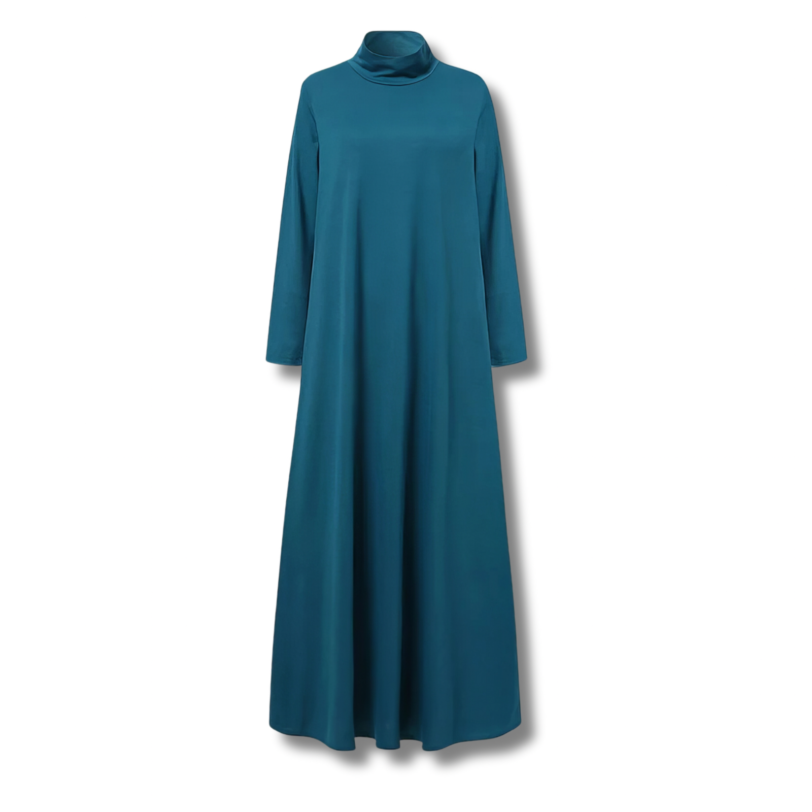 Maxikleid mit Rollkragen