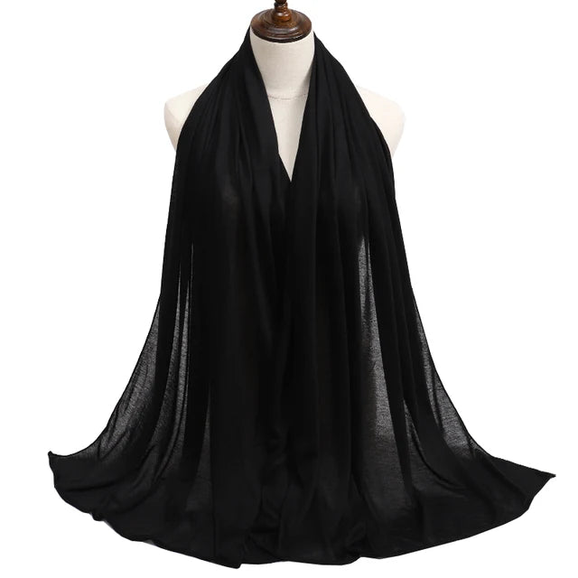 Modal-Baumwoll-Jersey Hijab