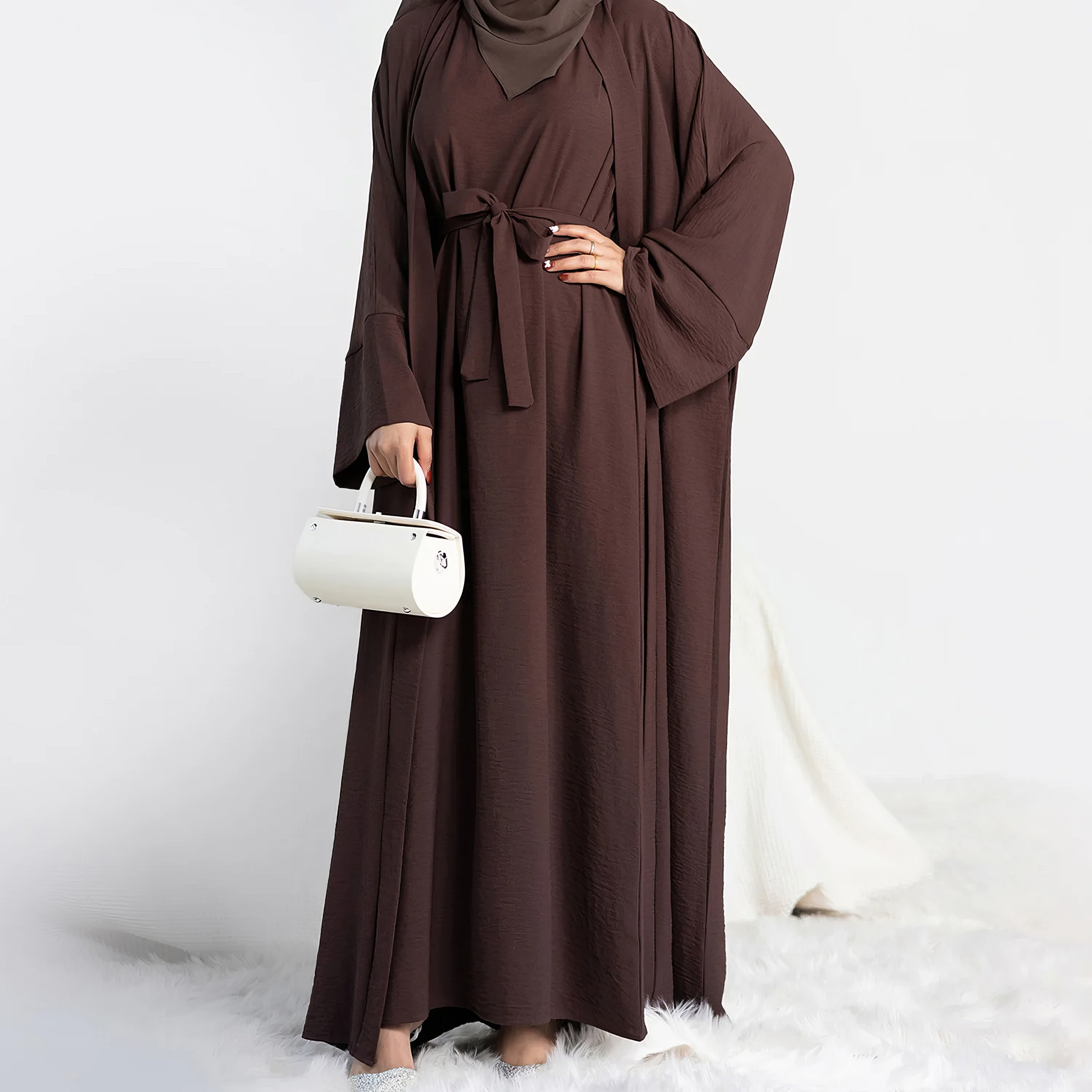 2 Stück Abaya Slip Ärmellos Hijab