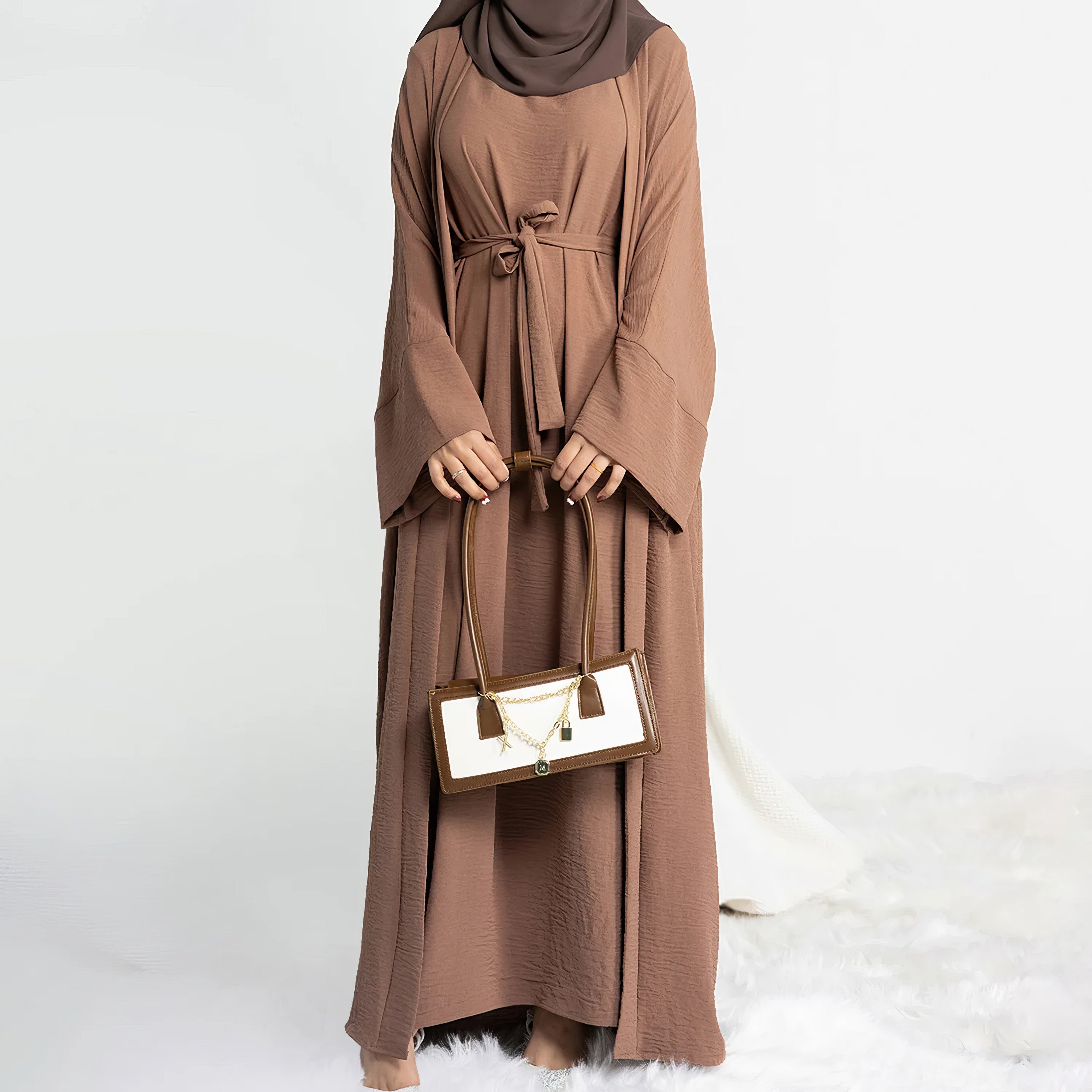 2 Stück Abaya Slip Ärmellos Hijab