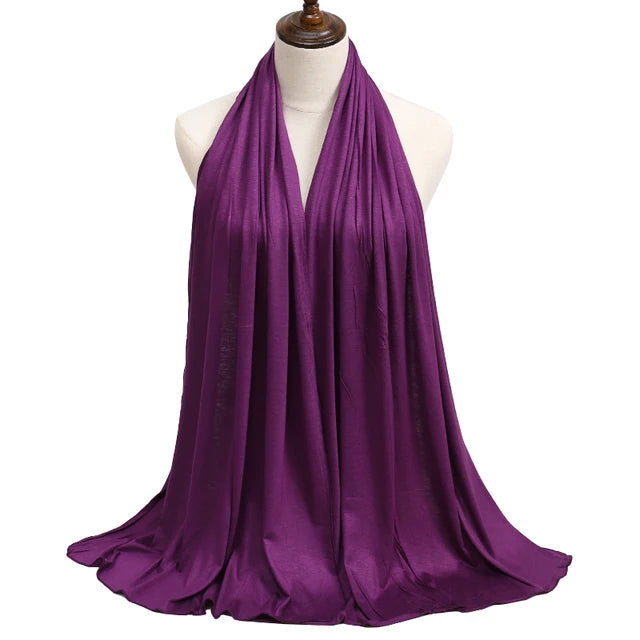 Modal-Baumwoll-Jersey Hijab