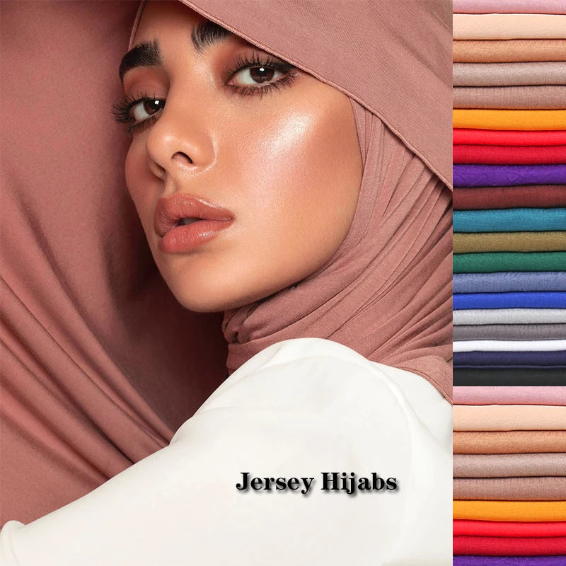 Modal-Baumwoll-Jersey Hijab
