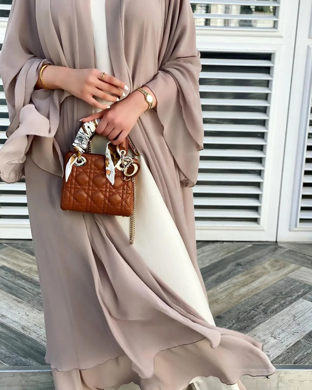 Chiffon Abaya Kimono