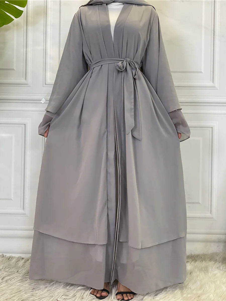 Chiffon Abaya Kimono