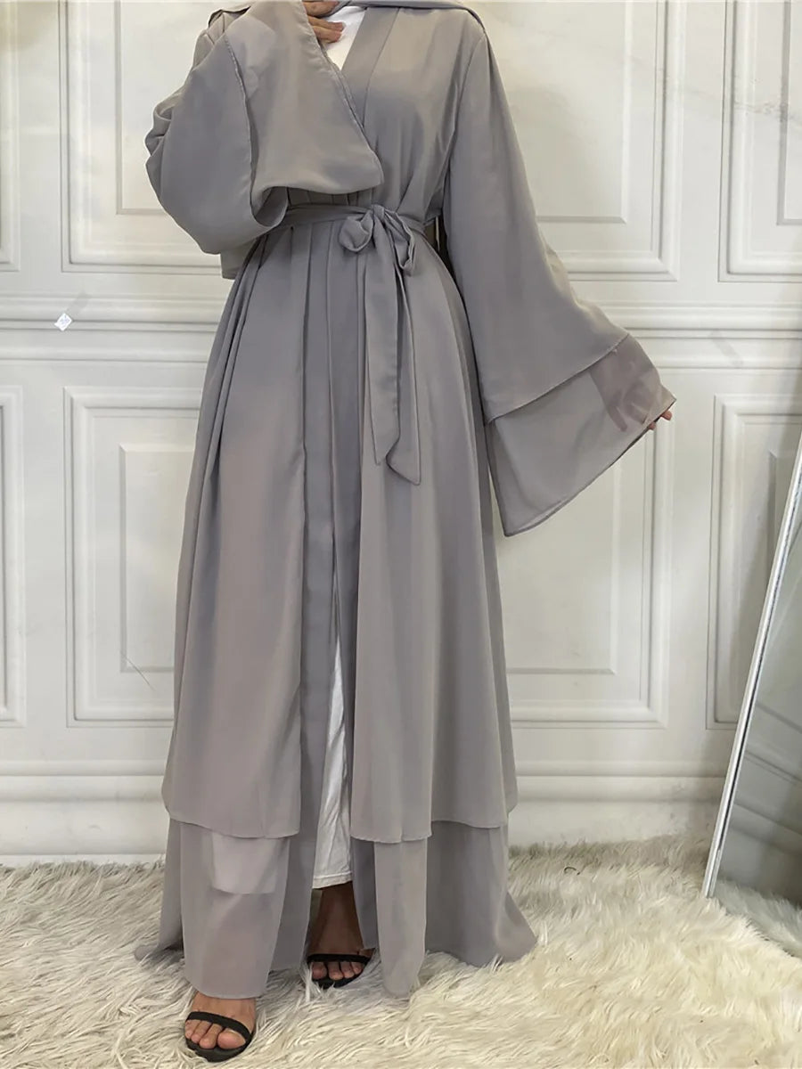 Chiffon Abaya Kimono