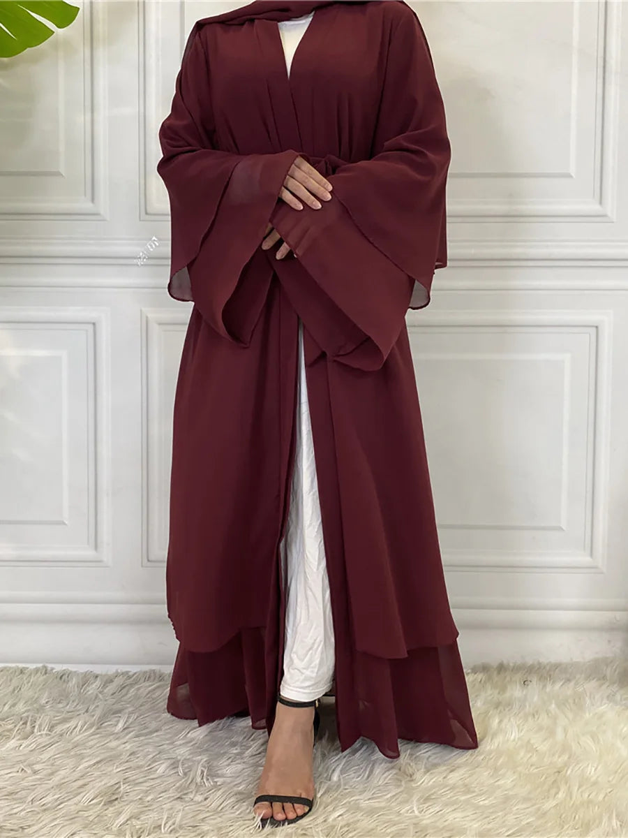 Chiffon Abaya Kimono
