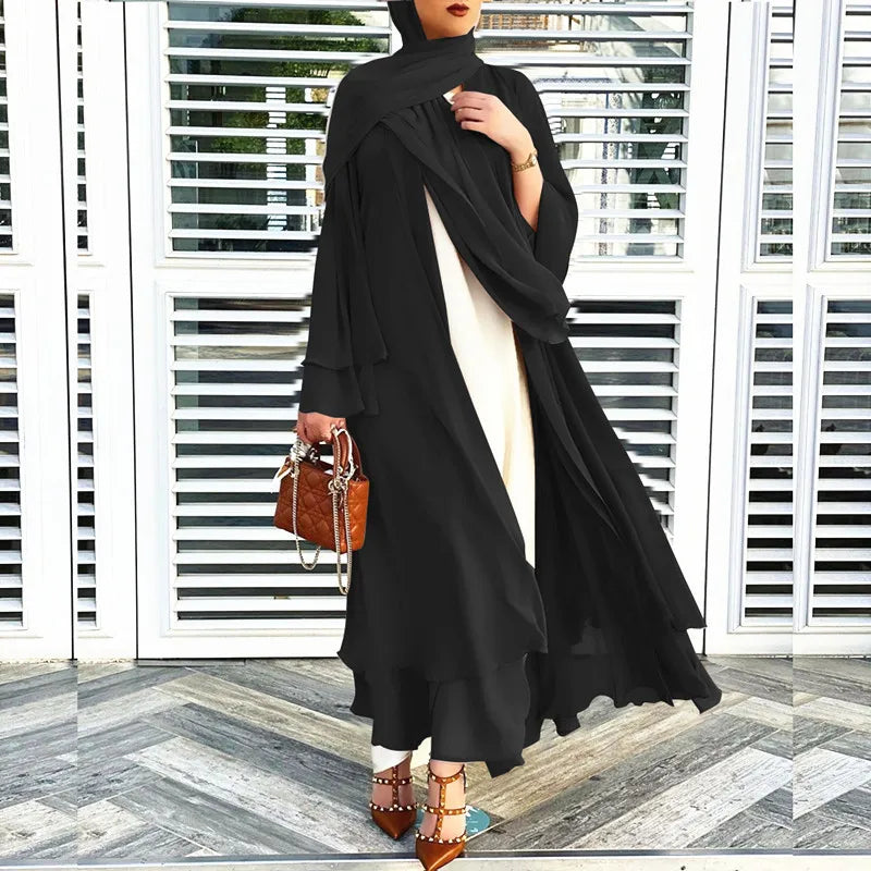 Chiffon Abaya Kimono