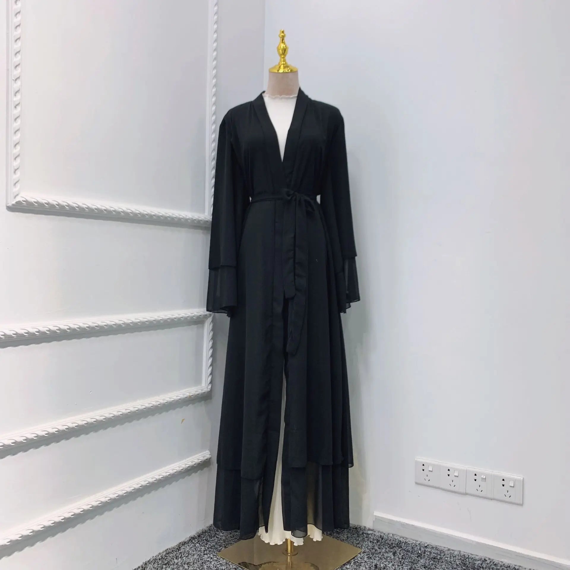 Chiffon Abaya Kimono