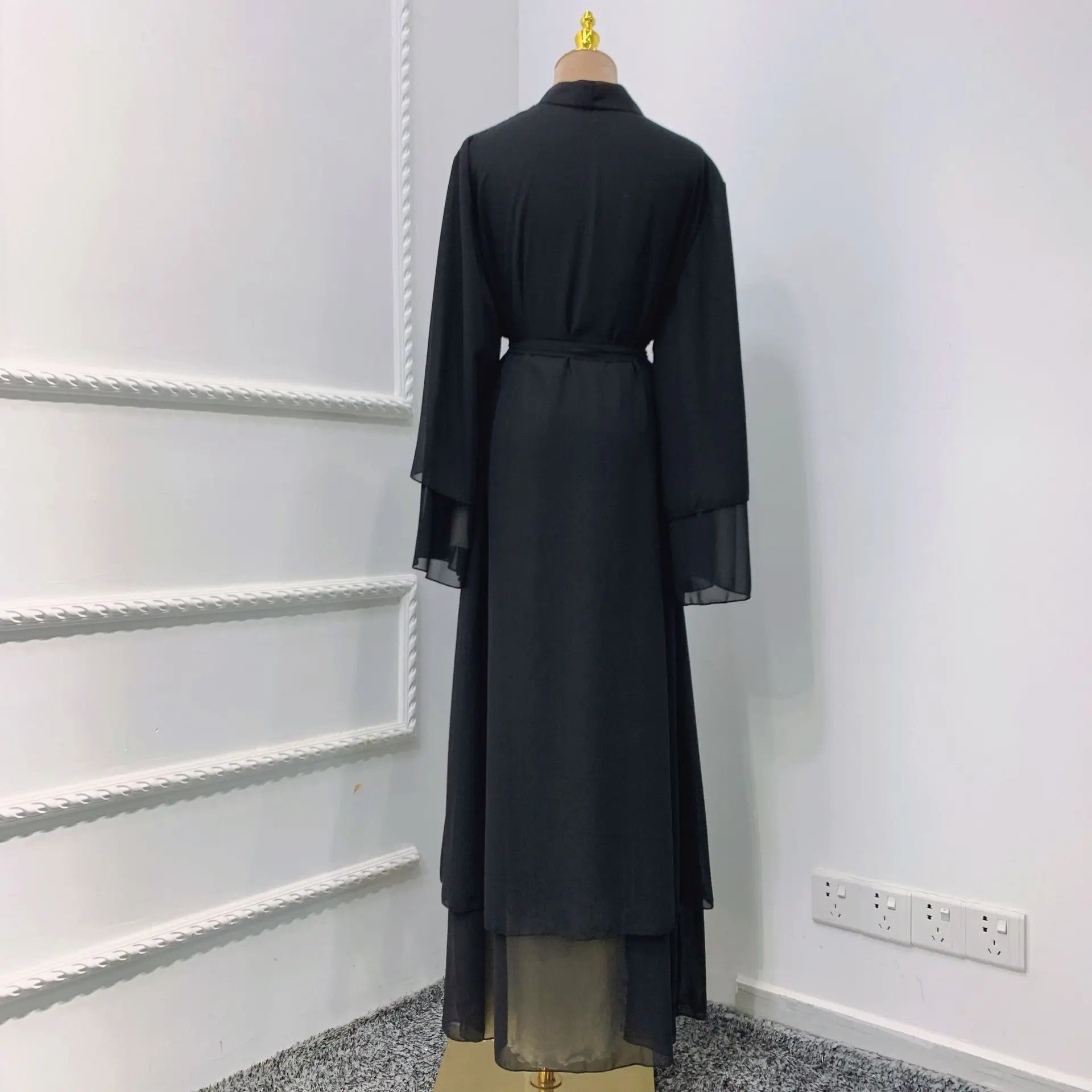 Chiffon Abaya Kimono