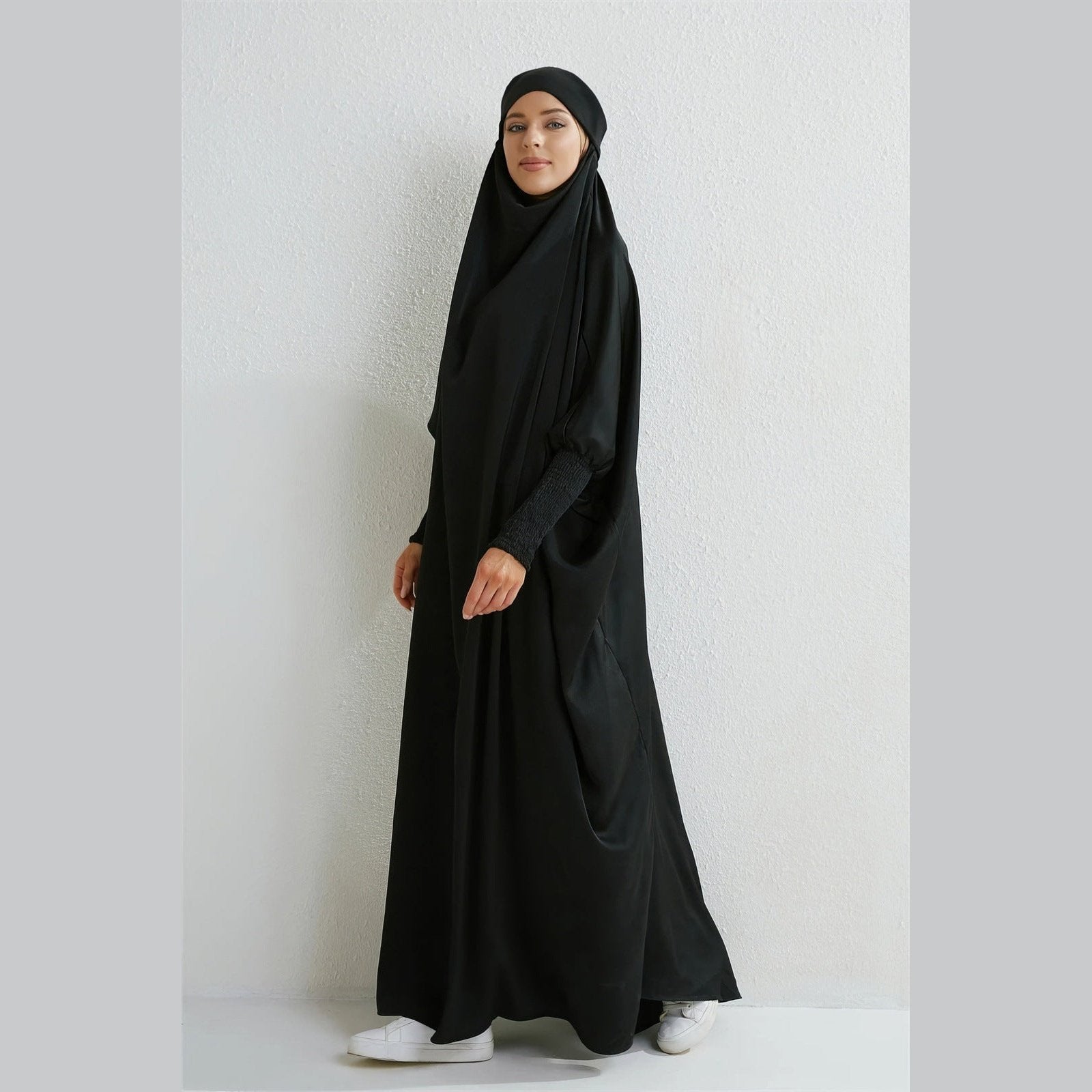 Jilbab mit Cinch-Ärmeln