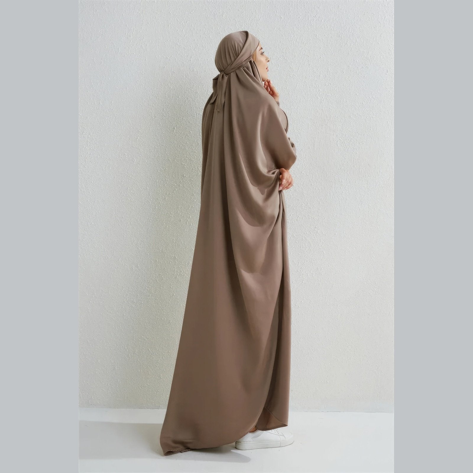Jilbab mit Cinch-Ärmeln