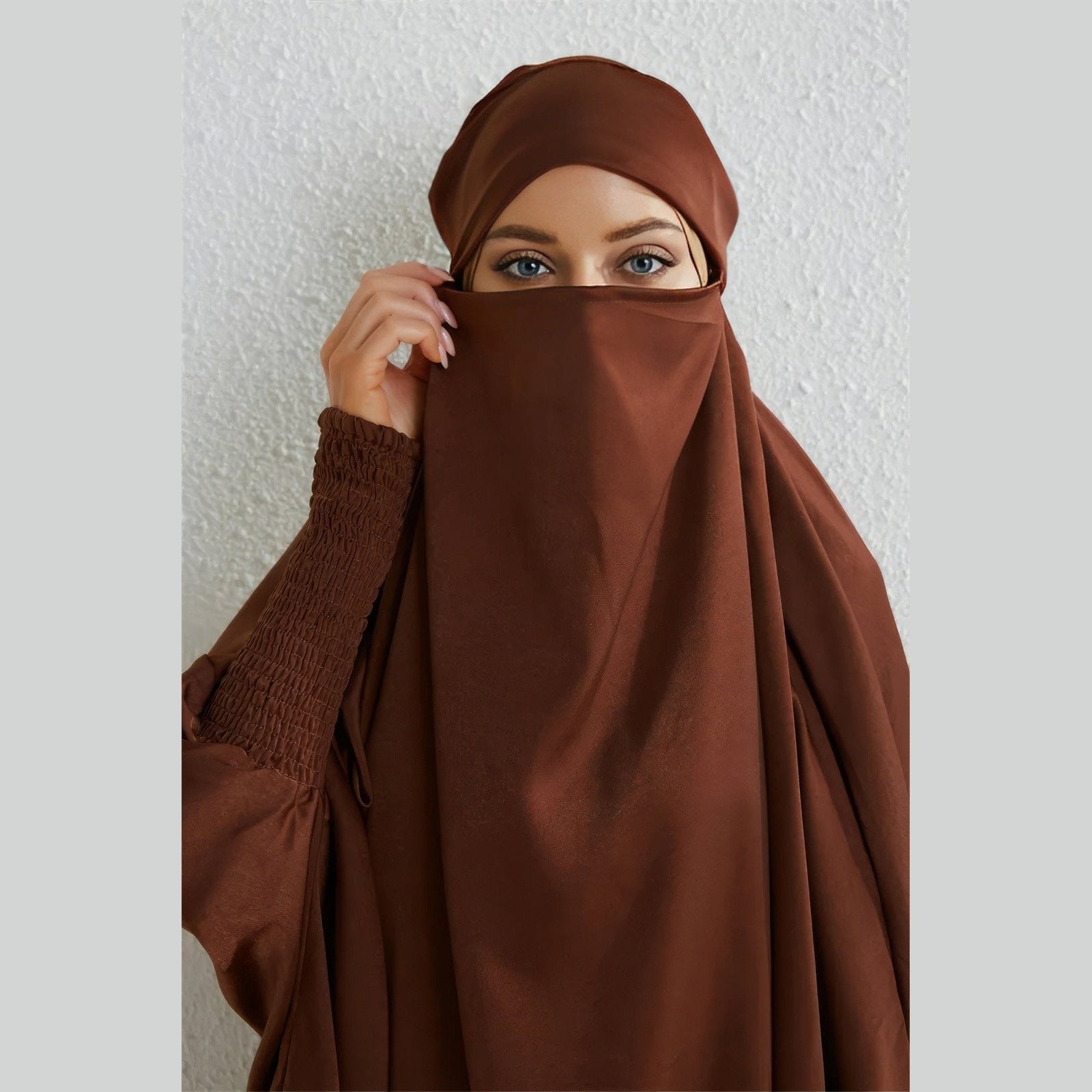 Jilbab mit Cinch-Ärmeln
