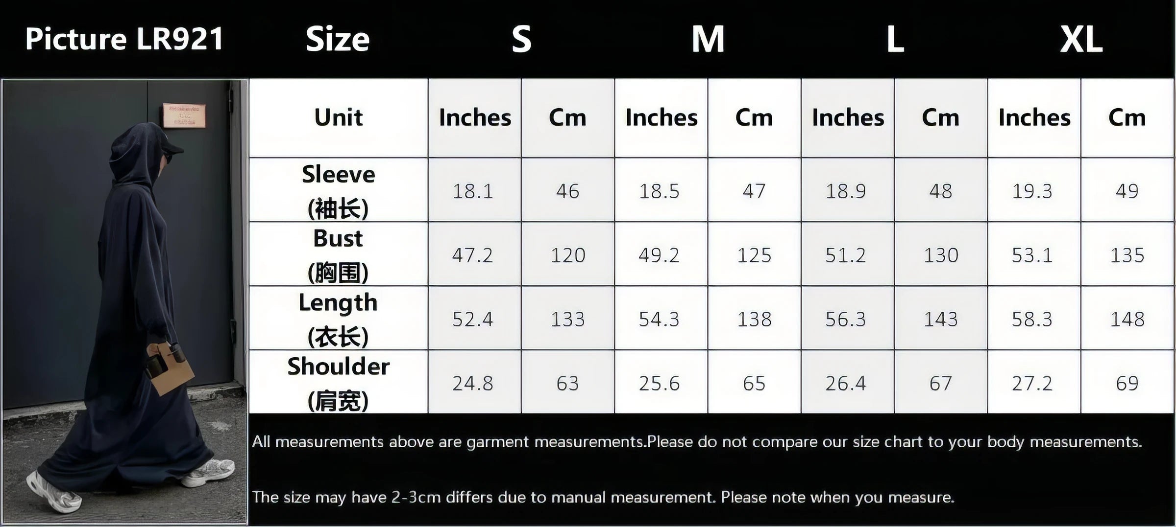 Kapuzen-Maxikleid (lang): Hoodie Maxikleid – Modest Look